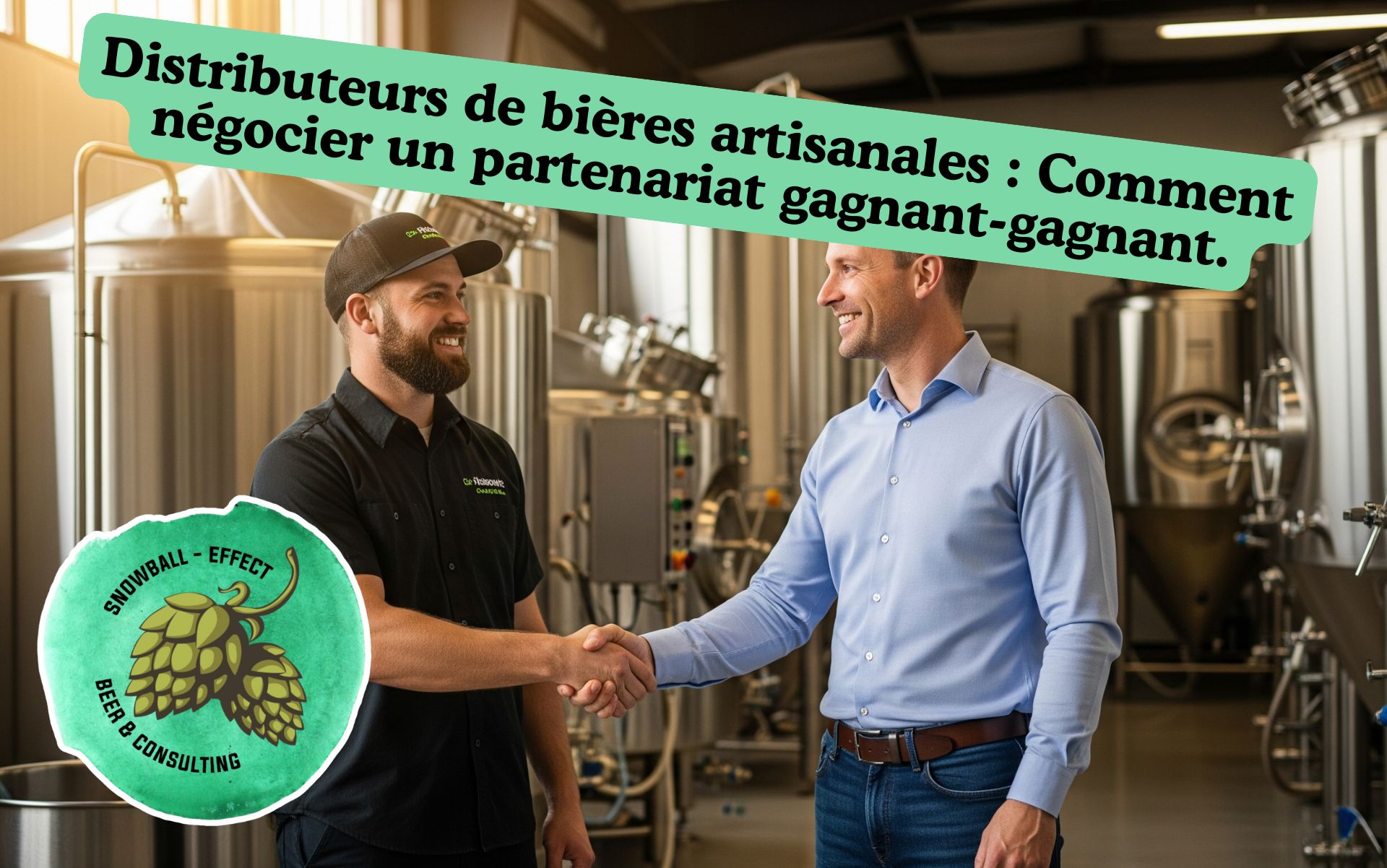 Distributeurs de bières artisanales : Comment négocier un partenariat gagnant-gagnant.