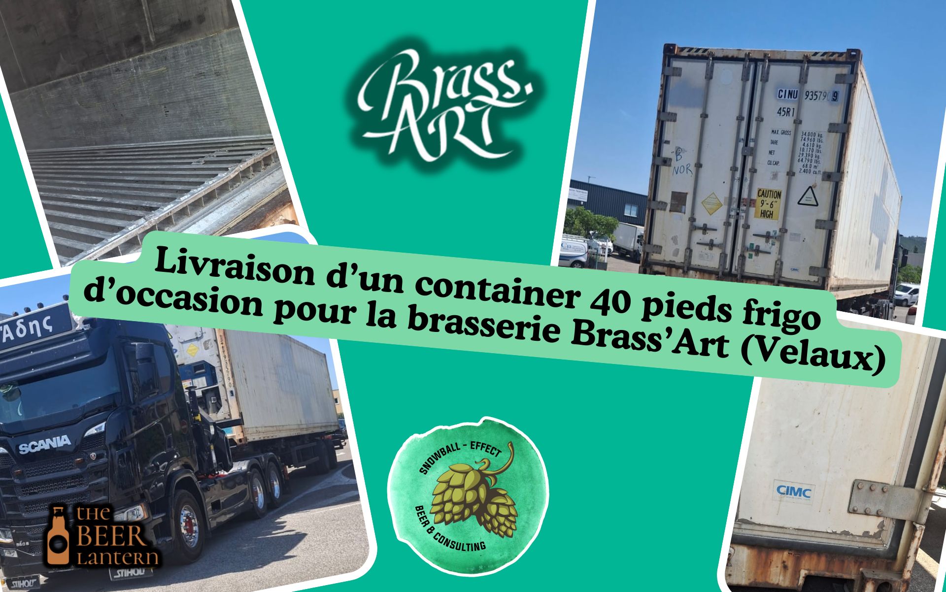 Le casse-tête de la croissance en brasserie : Pourquoi le container frigorifique est la solution de stockage idéale